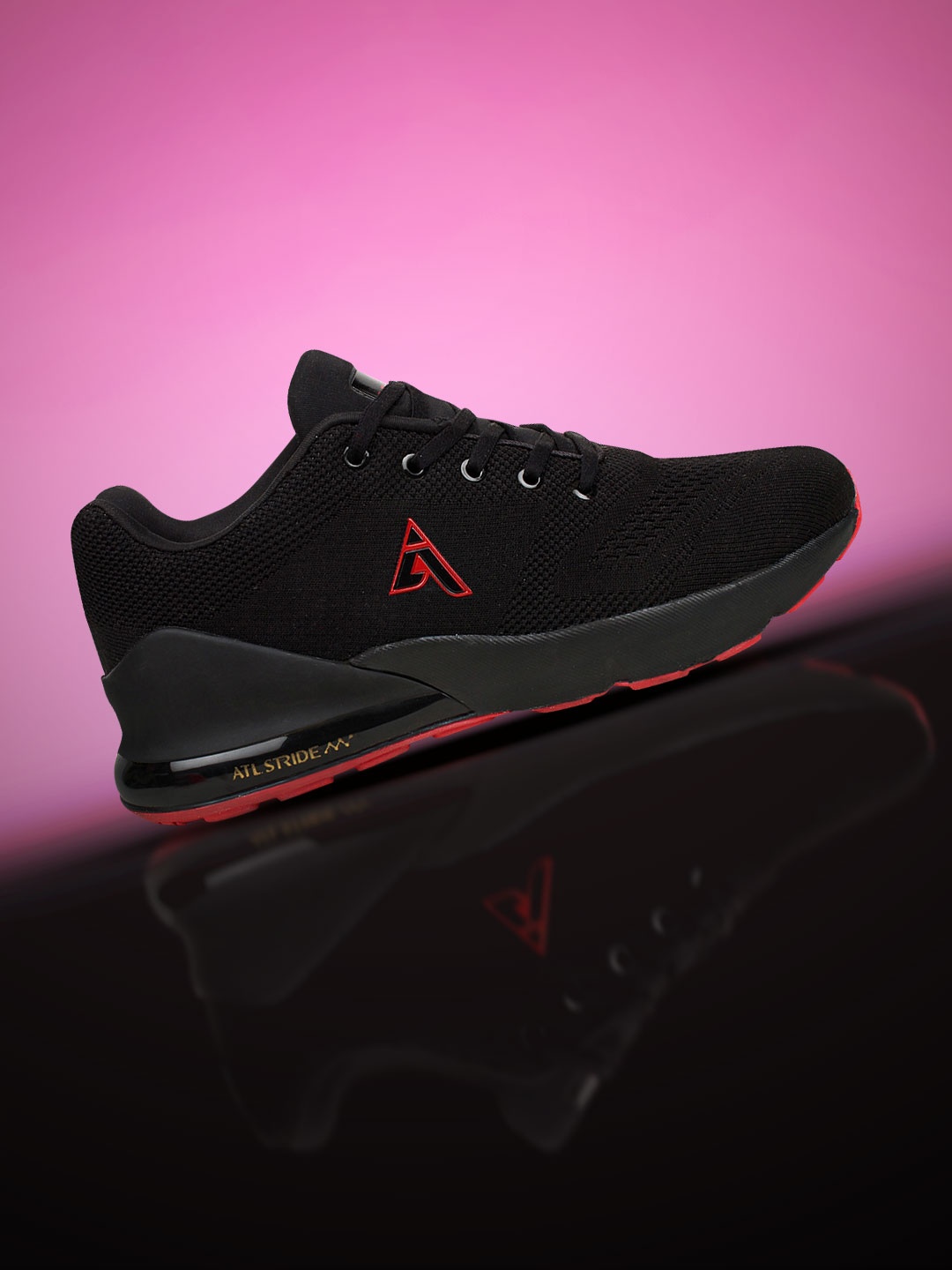 

Action Men Black Mesh Running Non-Marking Shoes