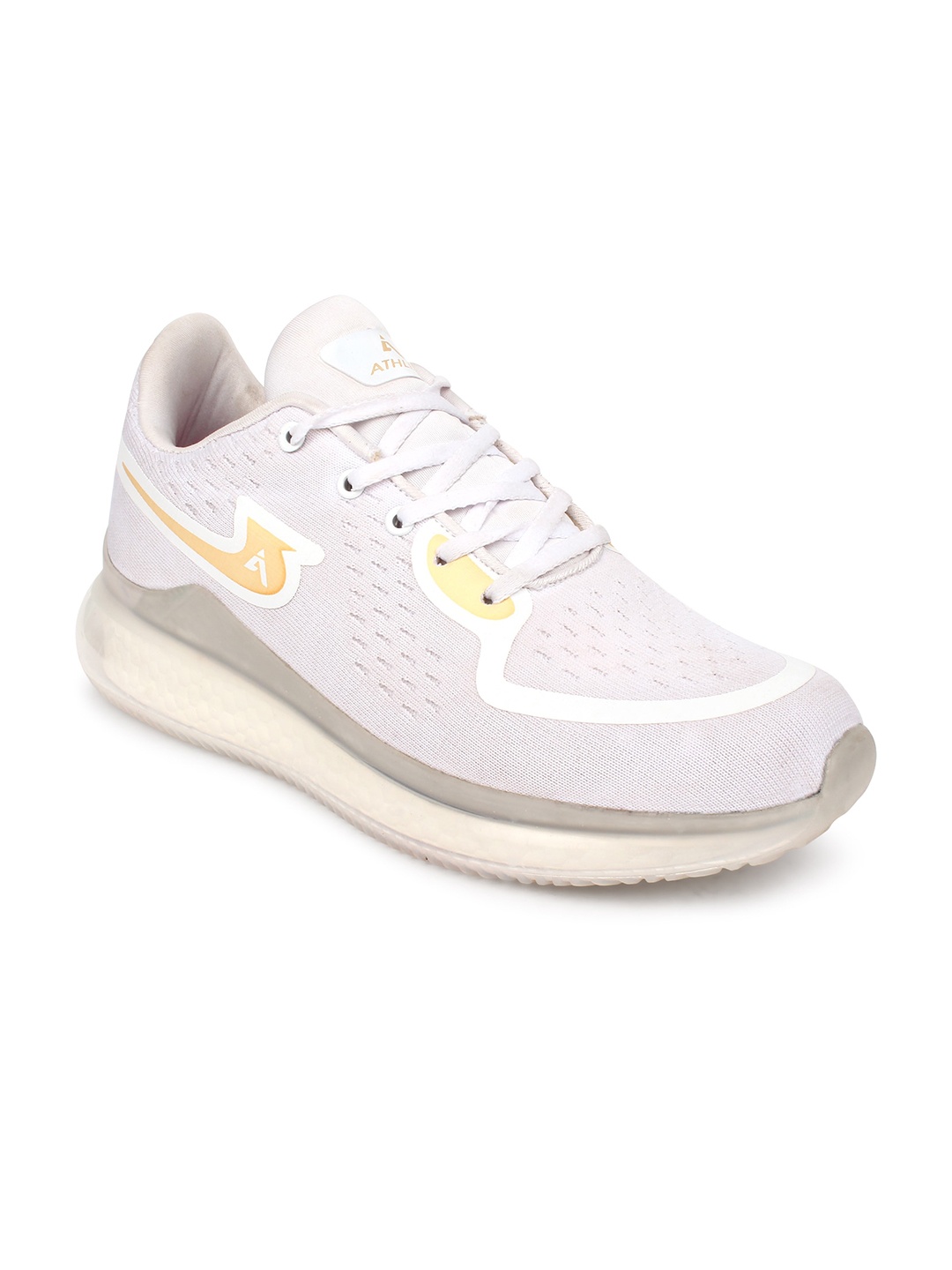 

Action Men White Mesh Running Non-Marking Athleo ATG-402 Shoes