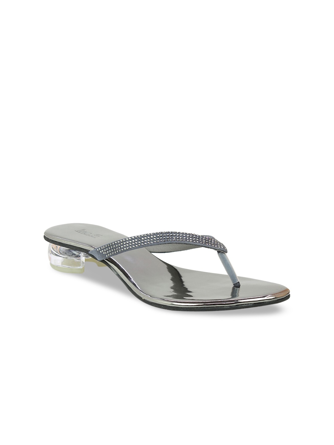 

Inc 5 Women Black Embellished Block Sandals