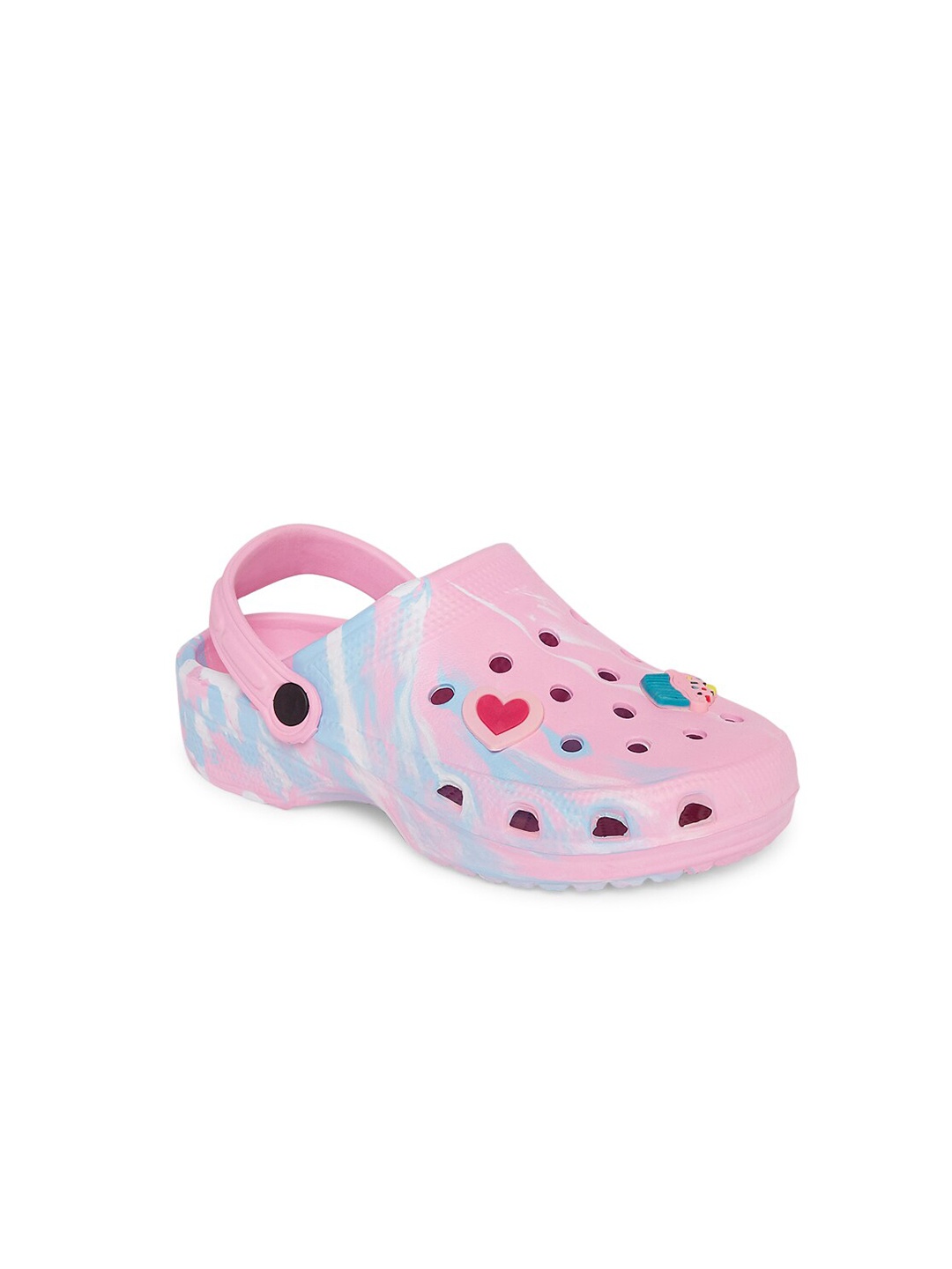 

Pantaloons Junior Girls Pink Printed Rubber Clogs