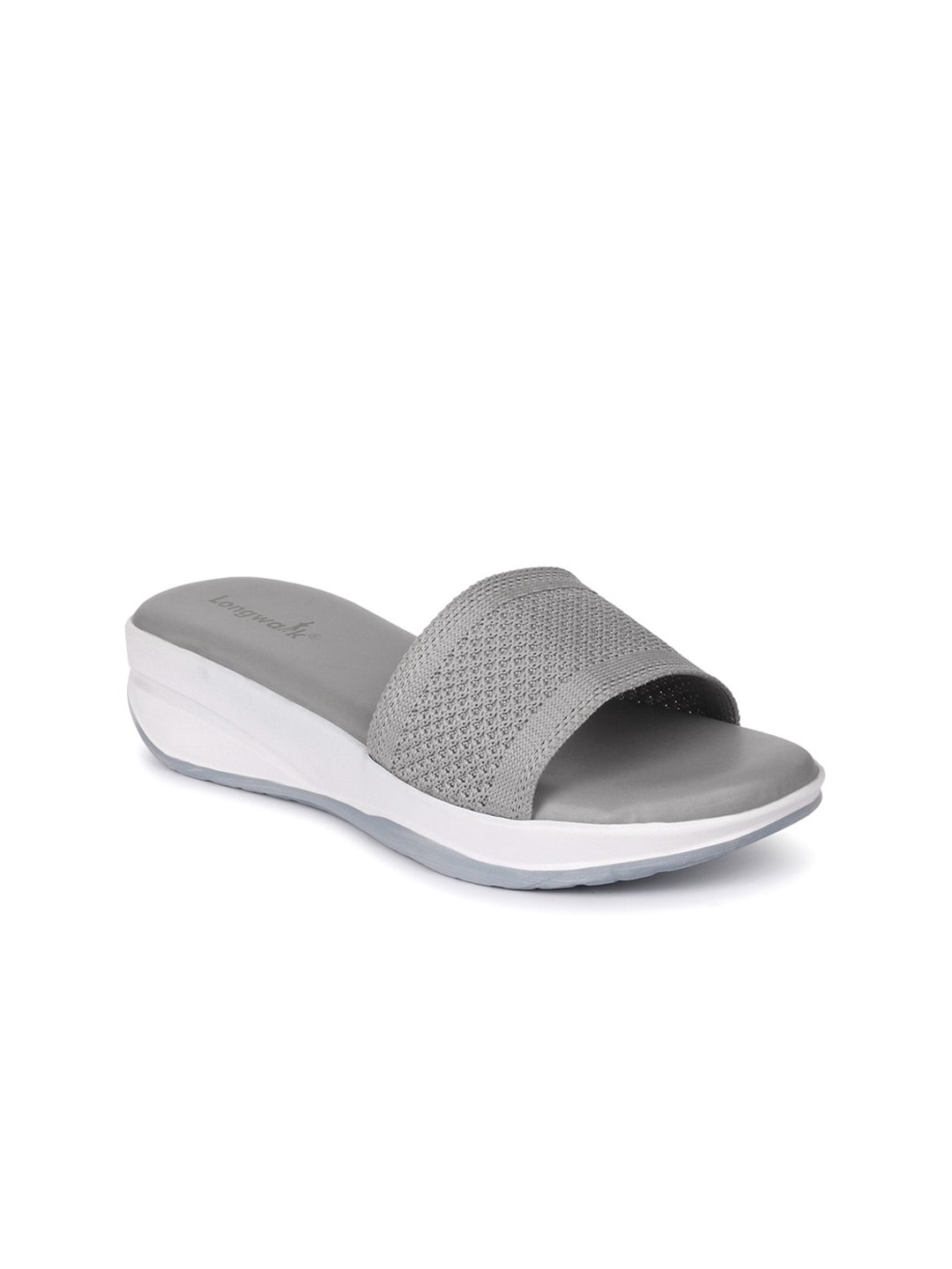 

Longwalk Grey Woven Design Wedge Sandals
