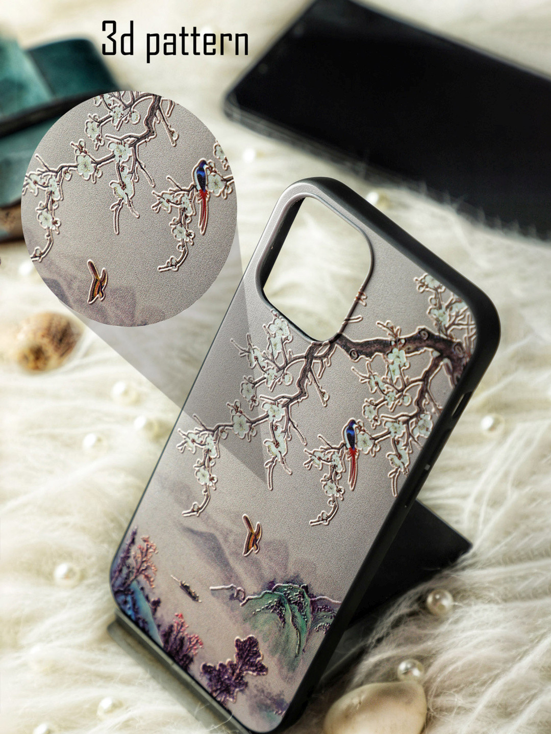 

DOOBNOOB Unisex Purple Solid Apple iPhone 12 Mobile Case