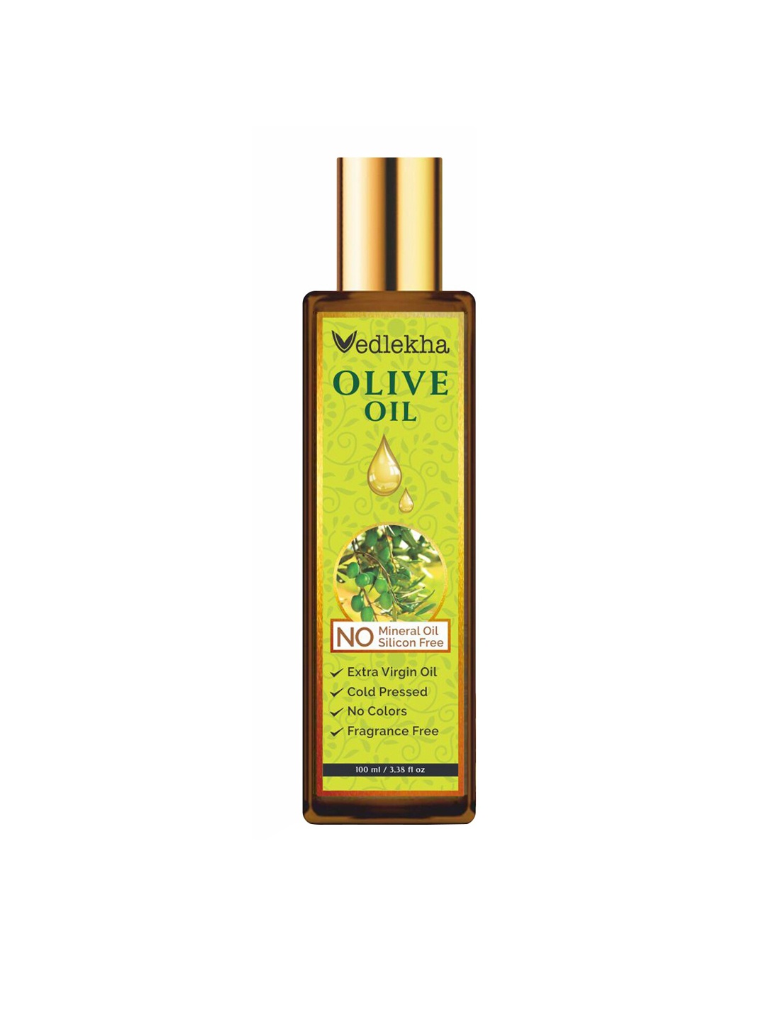 

Vedlekha Brown Olive Hair Oil