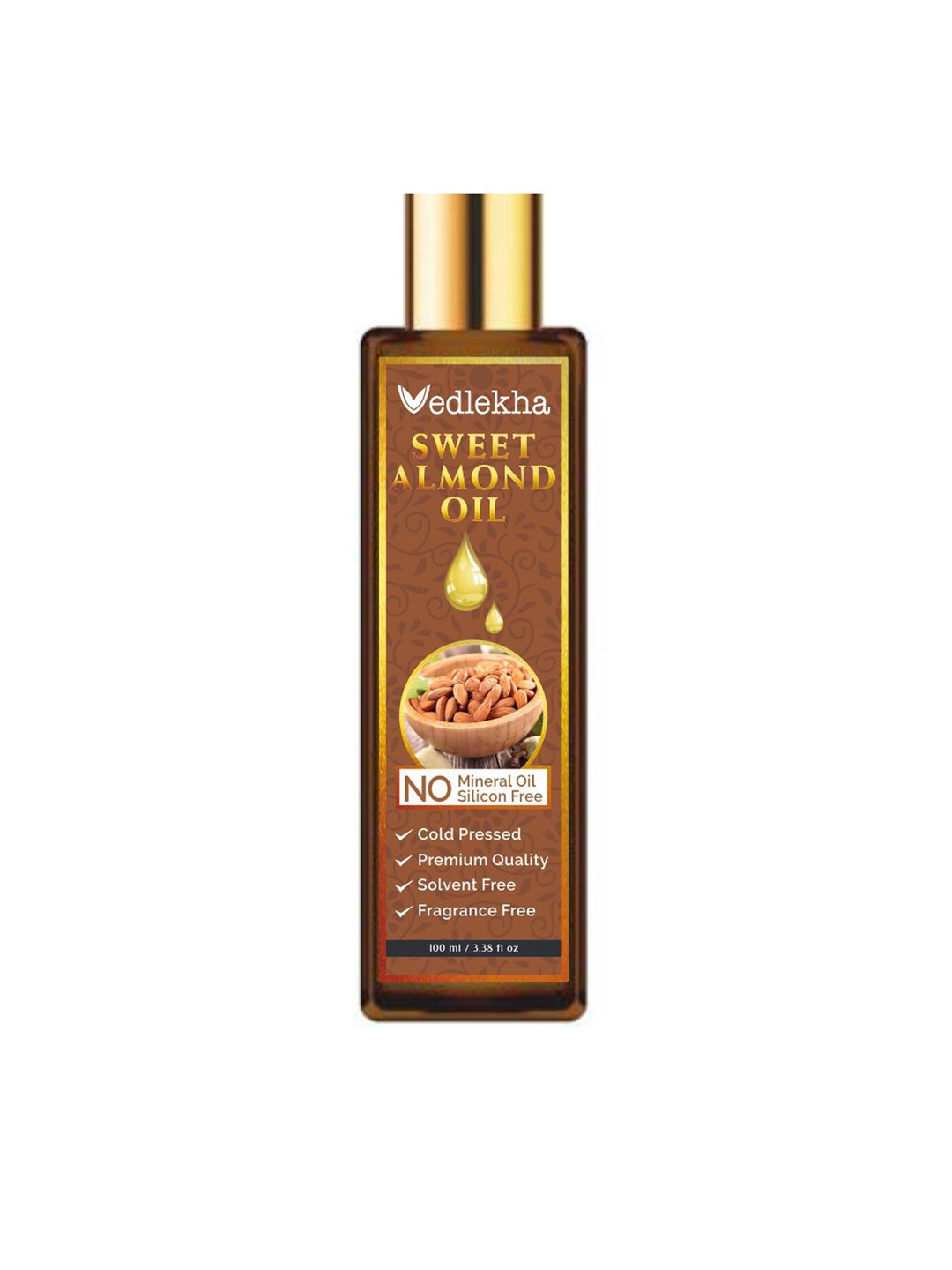 

Vedlekha Brown Almond Hair Oil