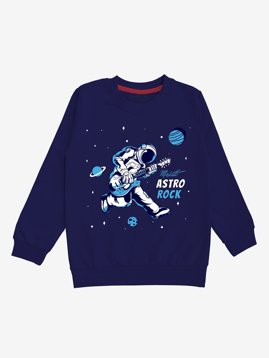 

x2o Unisex Kids Navy Blue Printed Sweatshirt