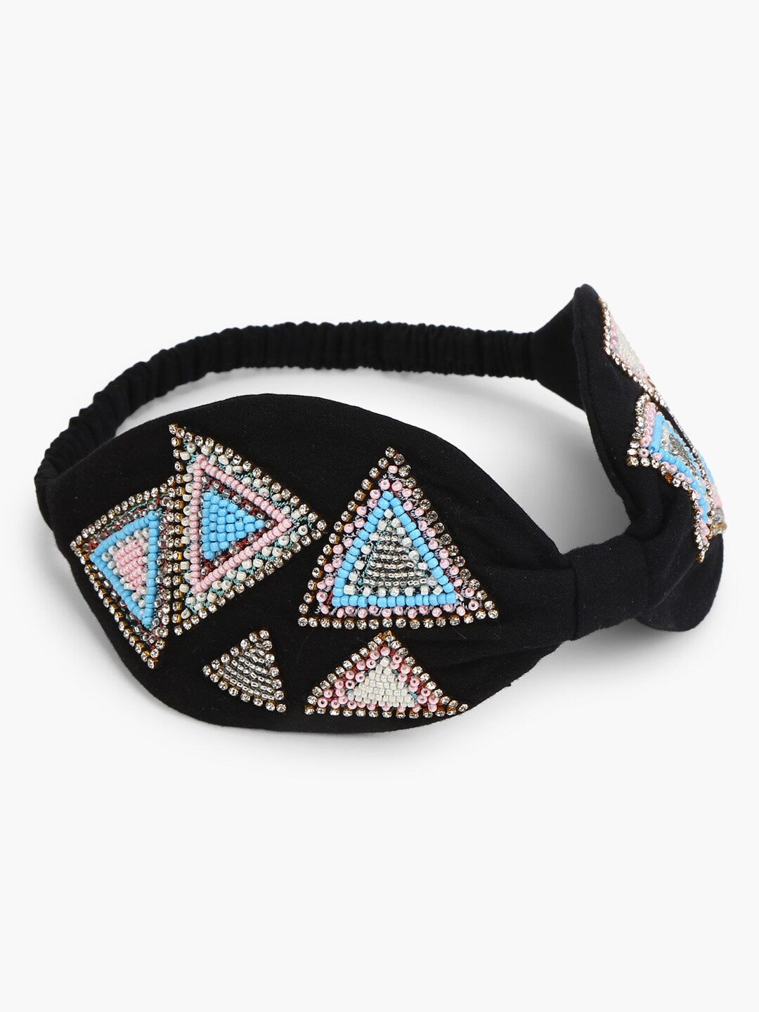 

DEEBACO Women Black Embellished Headband