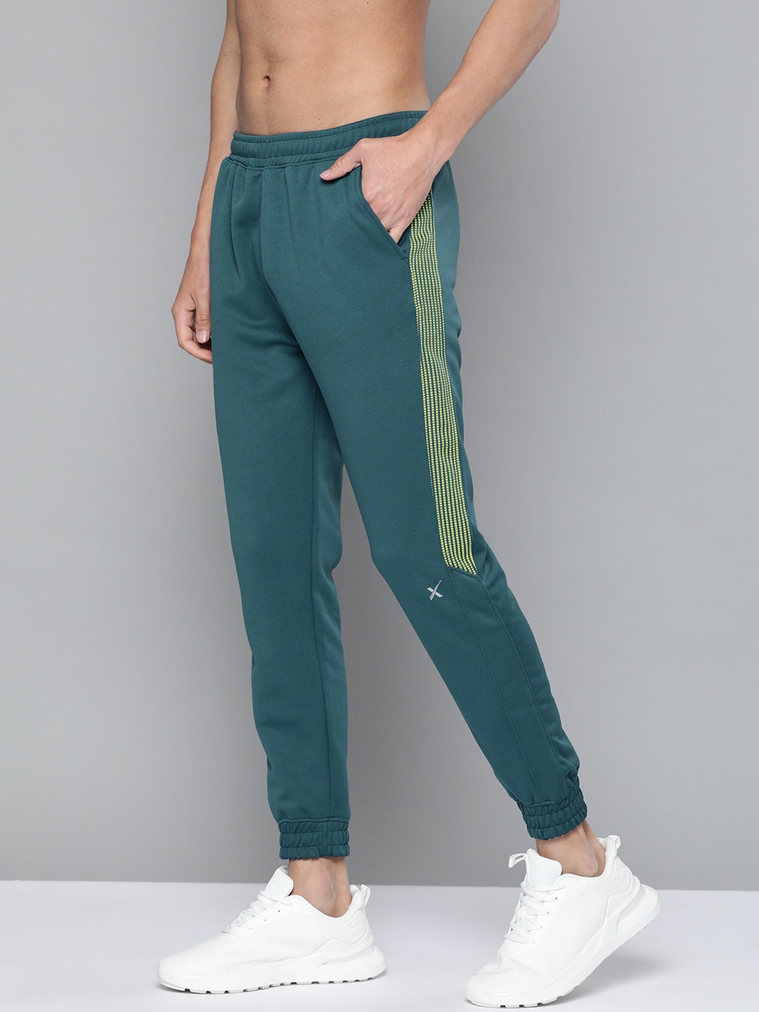 

HRX By Hrithik Roshan Running Men Blue Coral Rapid-Dry Joggers, Teal