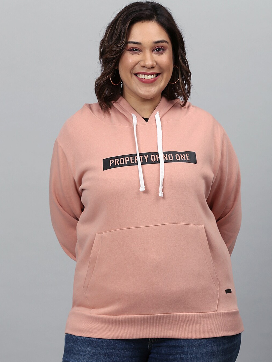 

Instafab Plus Women Pink Sweatshirt