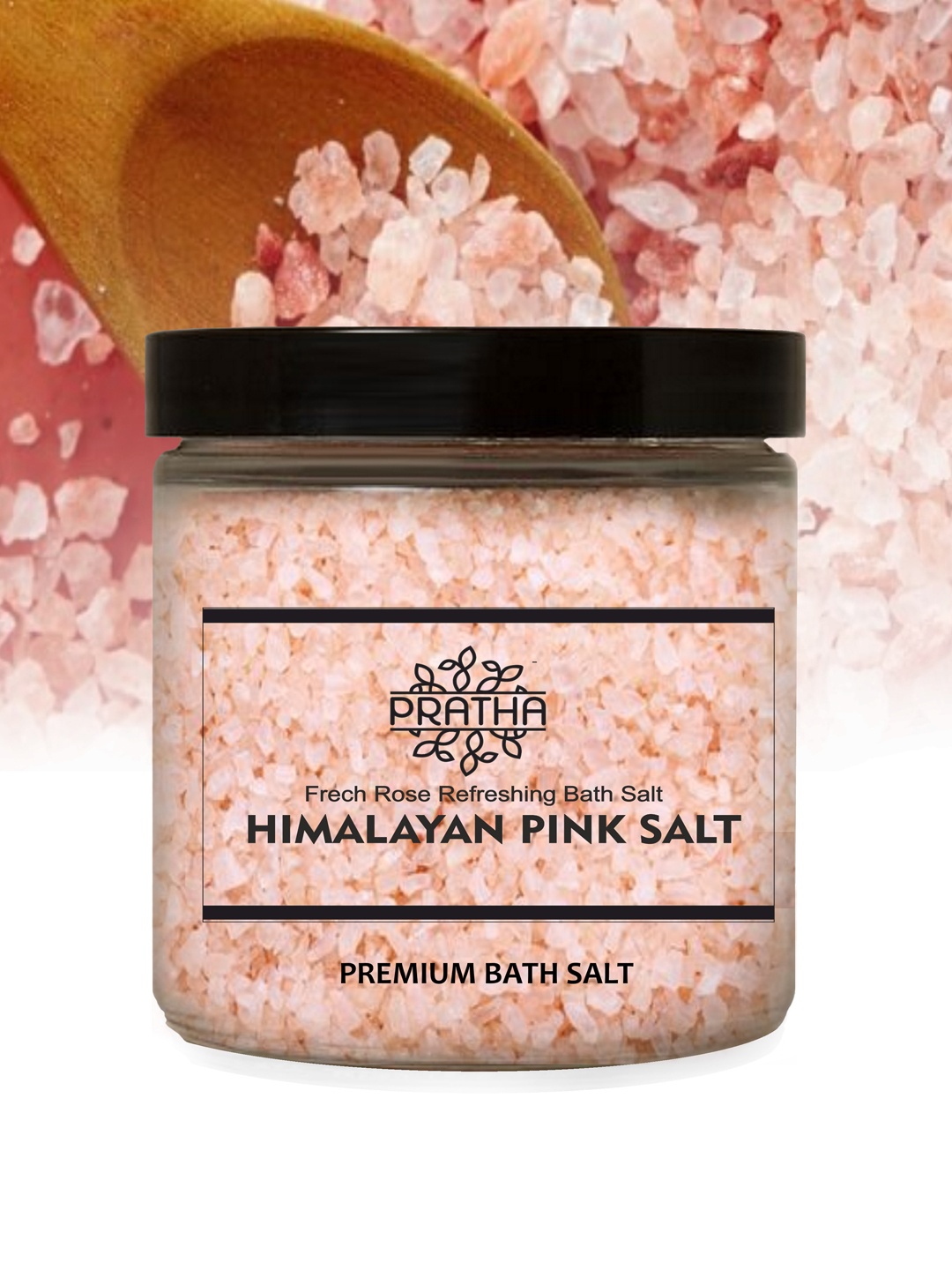 

Pratha Himalayan Pink Salt - French Rose Refreshing Bath Salt 225 g