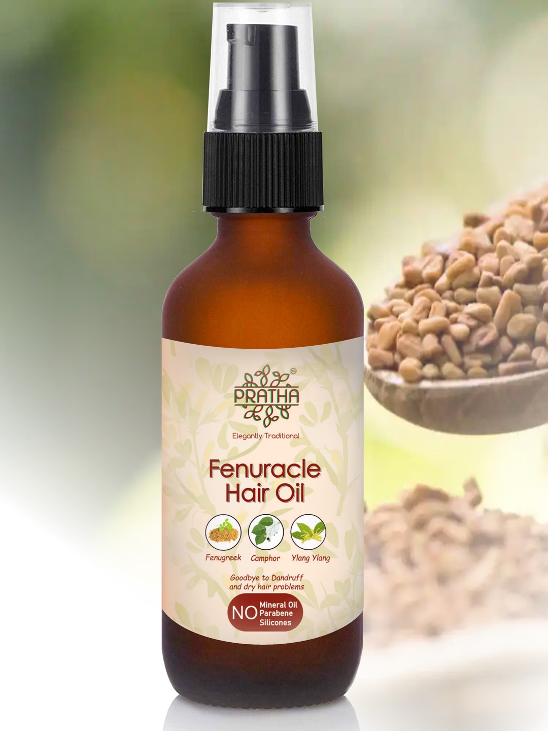 

Pratha Fenuracle Hair Oil Elegantly Traditional 100 ml, Yellow