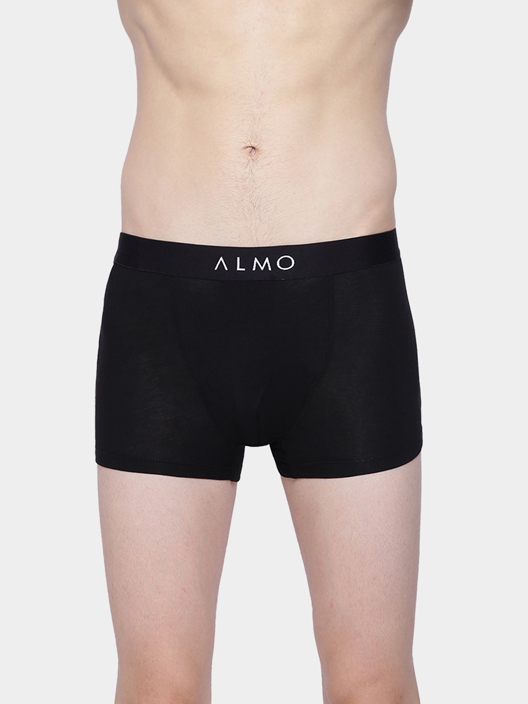 

Almo Wear Men Black Solid Slim-Fit Trunks