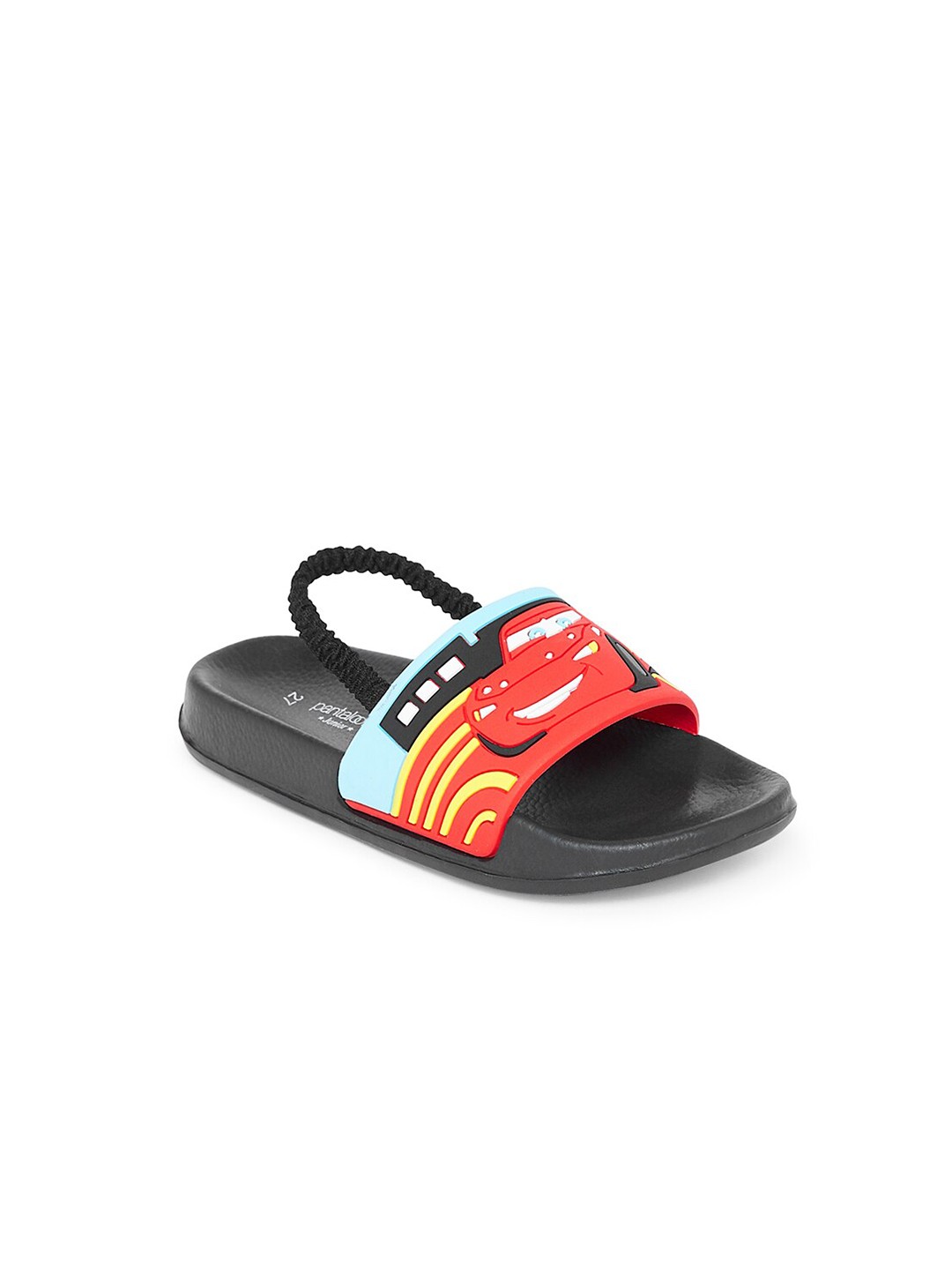 

Pantaloons Junior Boys Red & Black Printed Slip-On Flip-Flops
