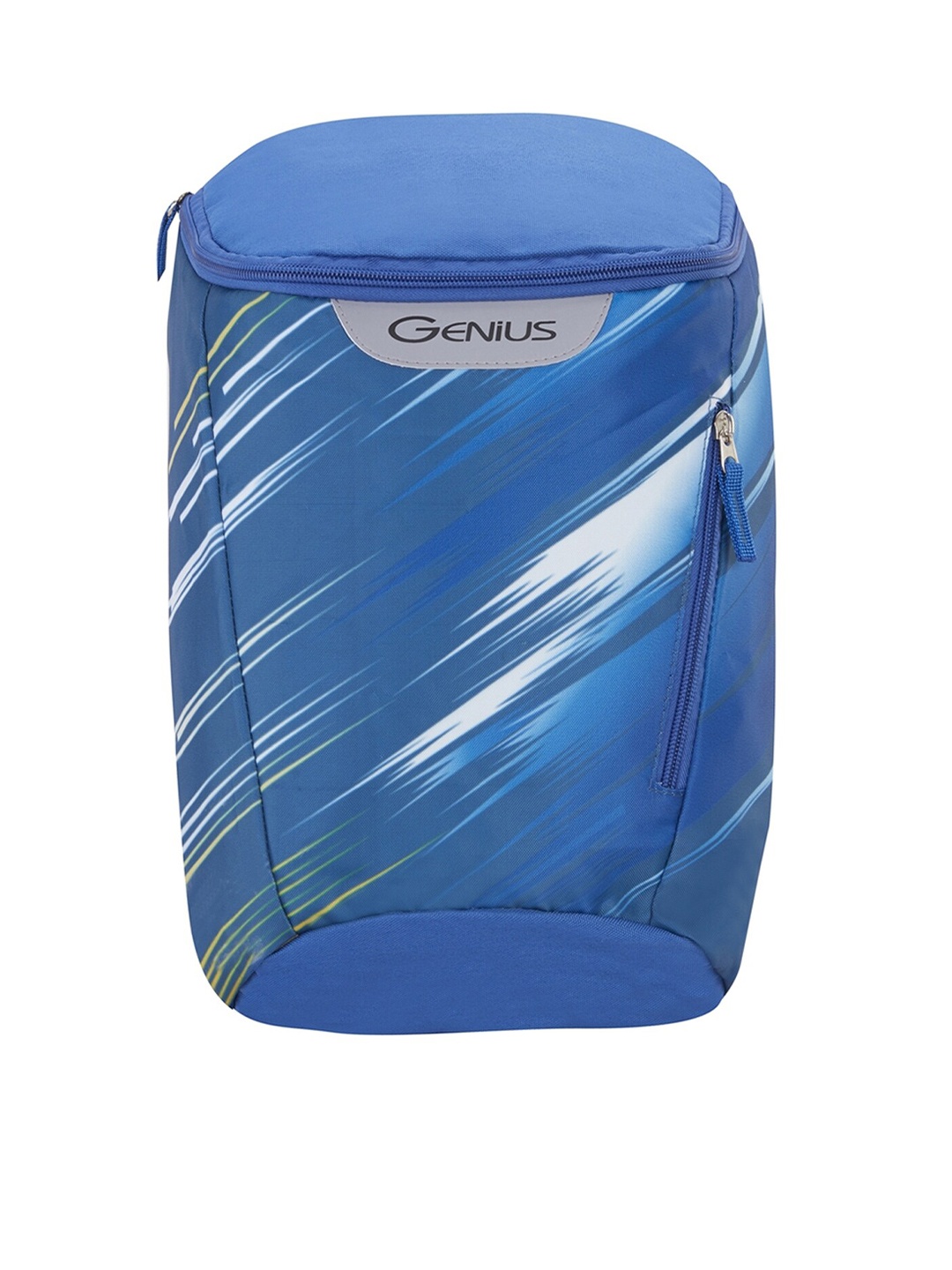 

Genius Unisex Kids Blue & White Graphic Printed Safari Stamina Streetpack Backpack