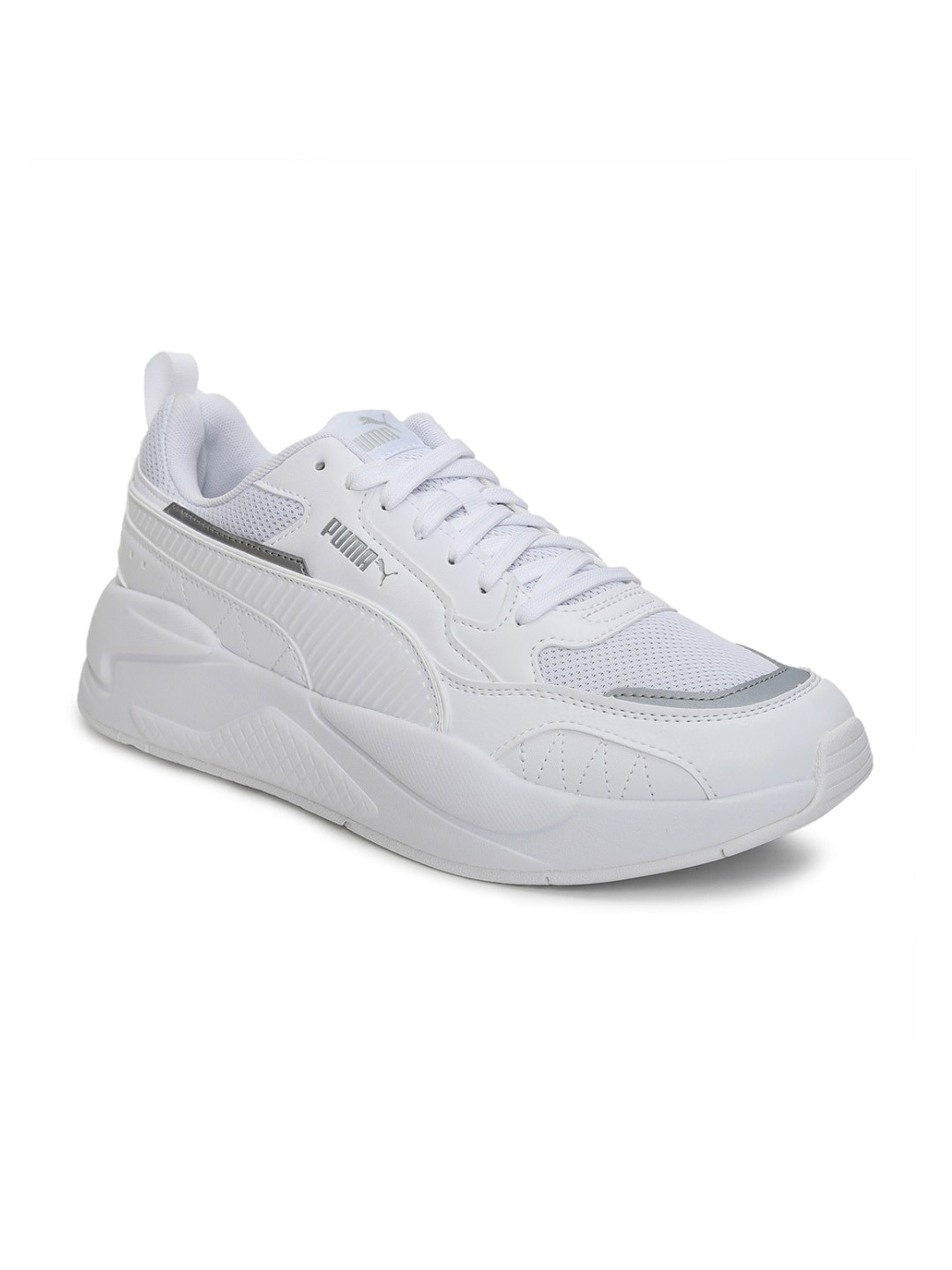 

Puma Unisex White Colourblocked X-Ray 2 Square IMEVA Sneakers