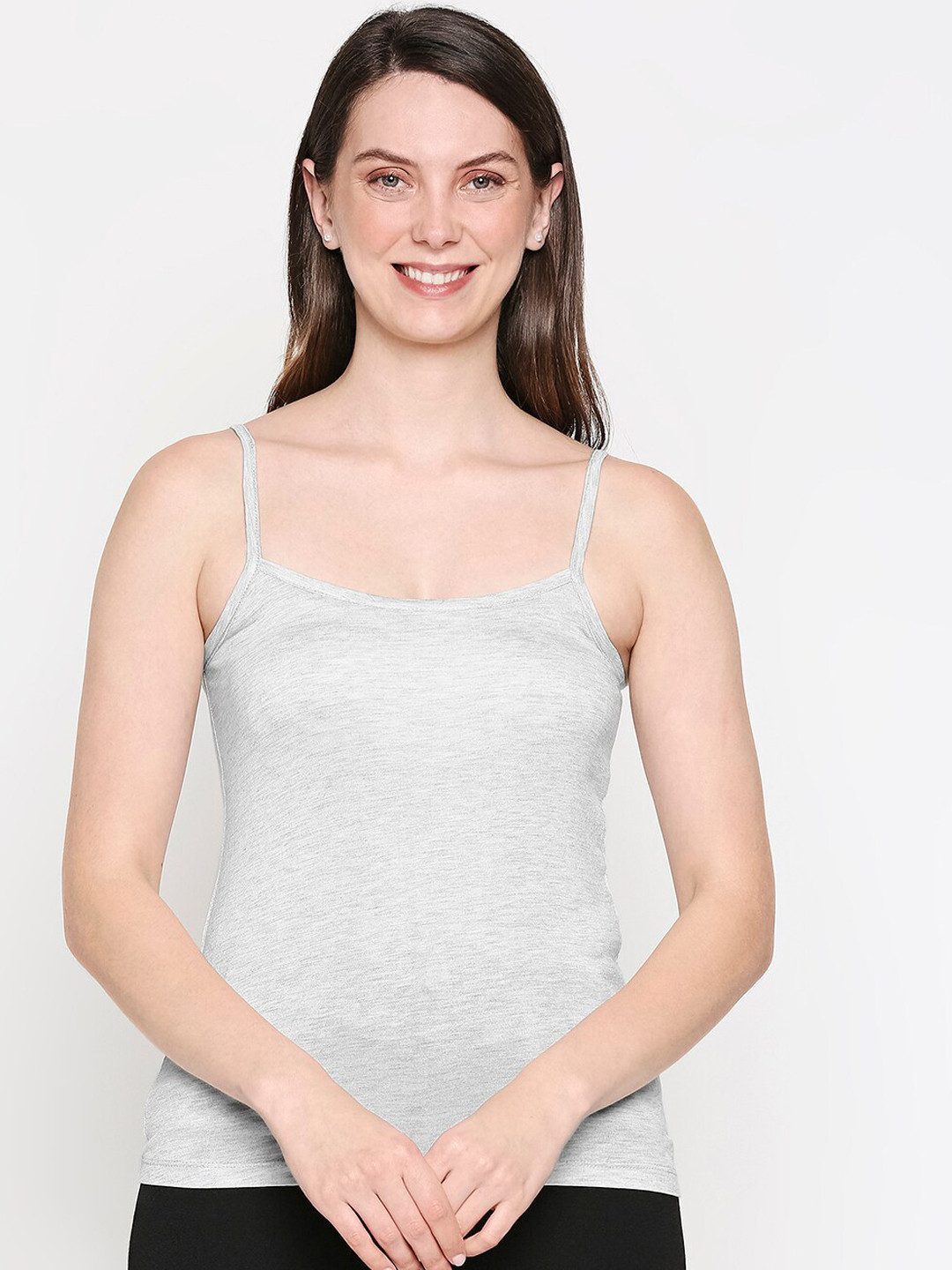 

inocenCia Women Grey Viscose Rayon Camisoles