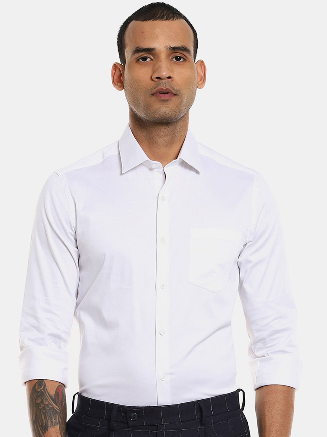 

Arrow Men White Slim Fit Formal Shirt