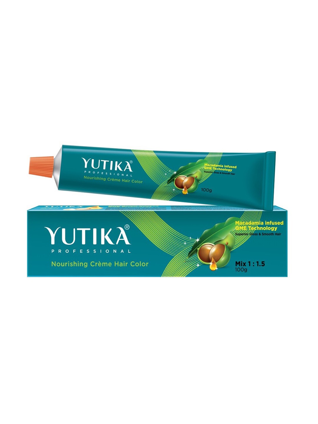 

YUTIKA Professional tube 100gm Very Light Blonde 9.0- 100 gm, Gold