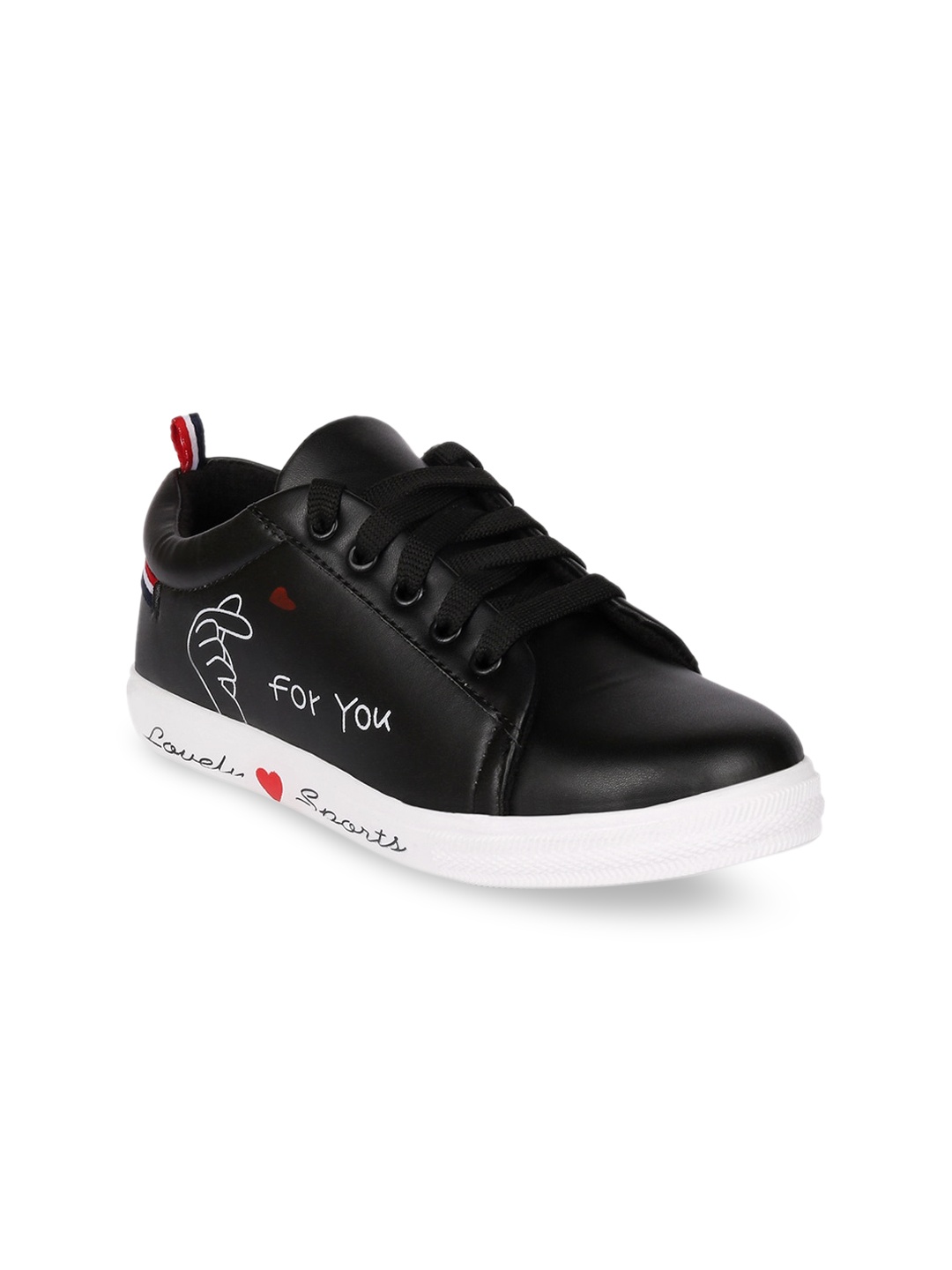 

Longwalk Women Black Printed Sneakers