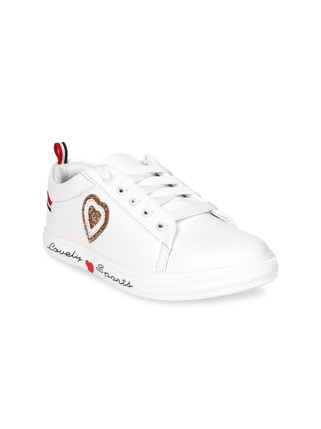 

Longwalk Women White Textured Sneakers