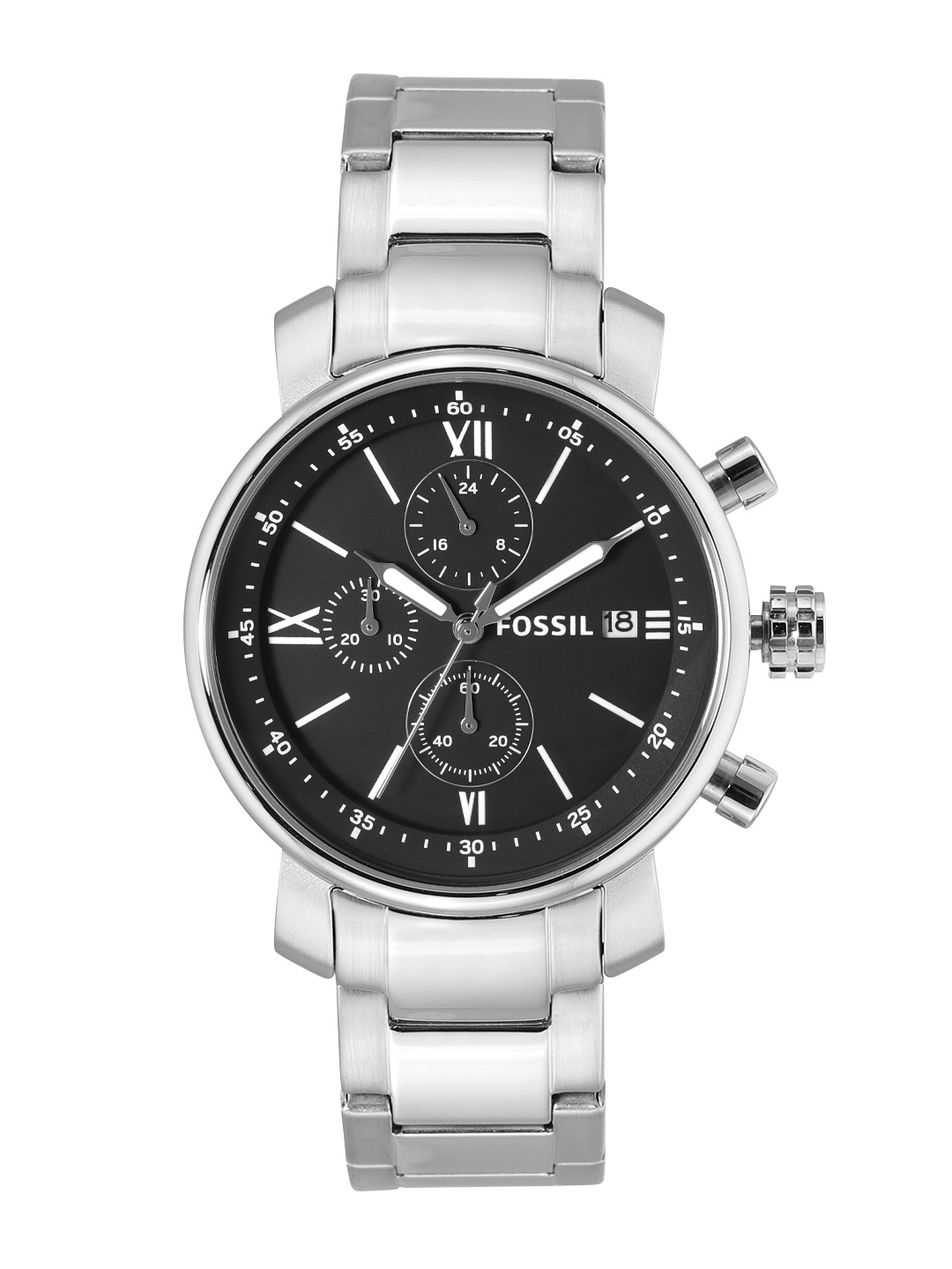 

Fossil Men Black Rhett Chronograph Watch BQ1000