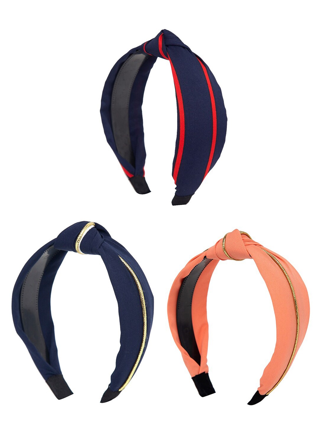 

YouBella Women Set of 3 Hairband, Blue