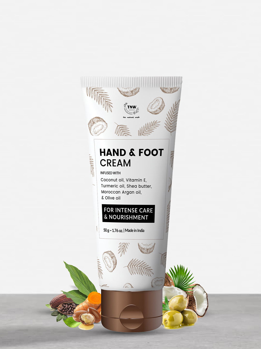 

TNW the natural wash Nourishing Hand & Foot Cream 50g, Multi
