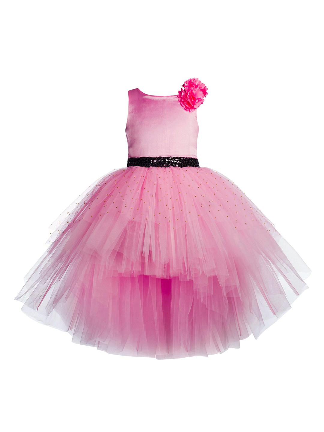 

Toy Balloon kids Girls Pink Net Dress