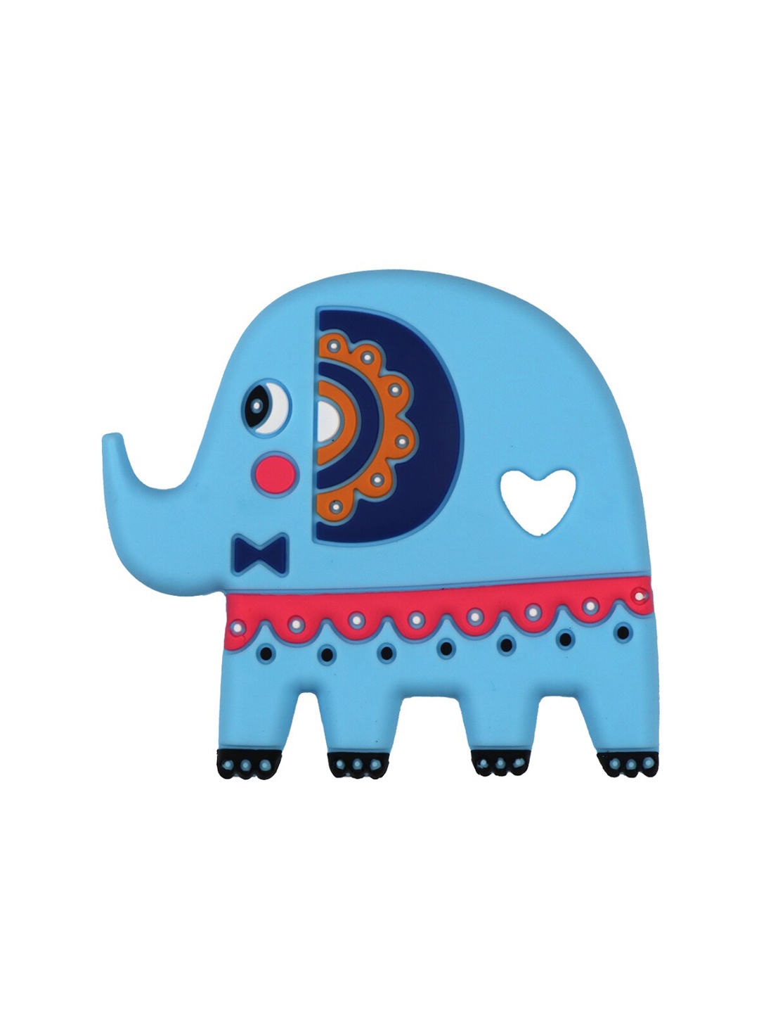 

GUCHIGU Infant Kids Blue & Red Printed Teethers