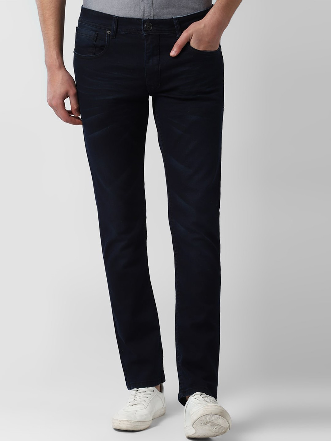 

Peter England Casuals Men Navy Blue Jeans
