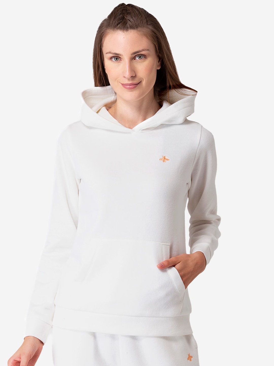 

Mode by Red Tape Women Off White Sweatshirt
