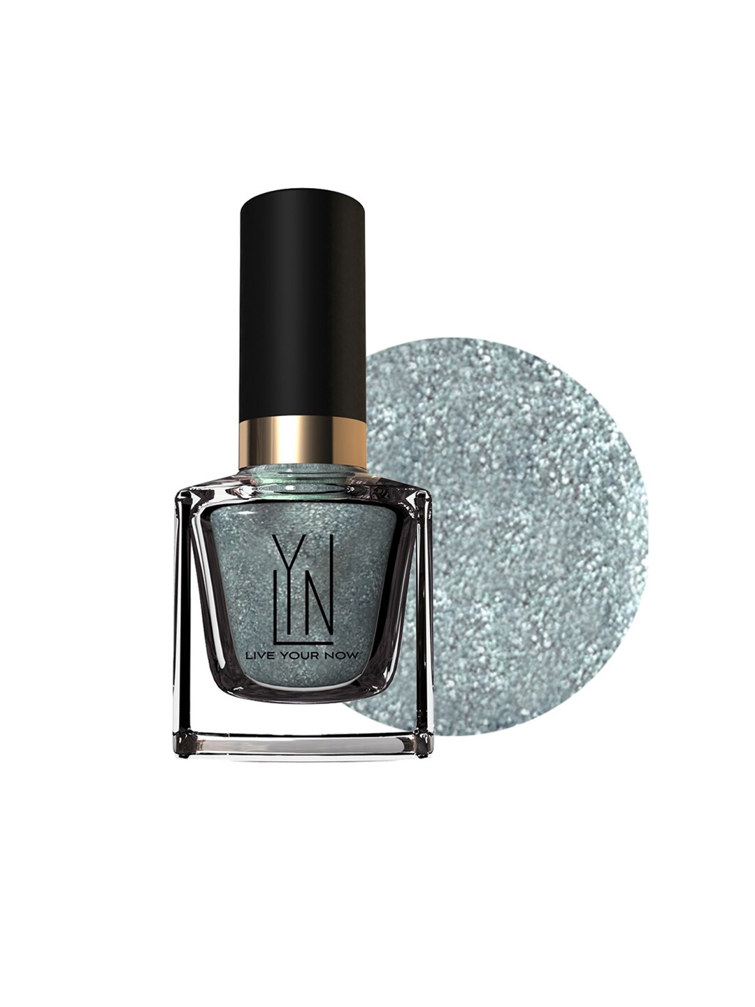 

LYN LIVE YOUR NOW Over To My Place Long Lasting Nail Polish 12 ml, Silver