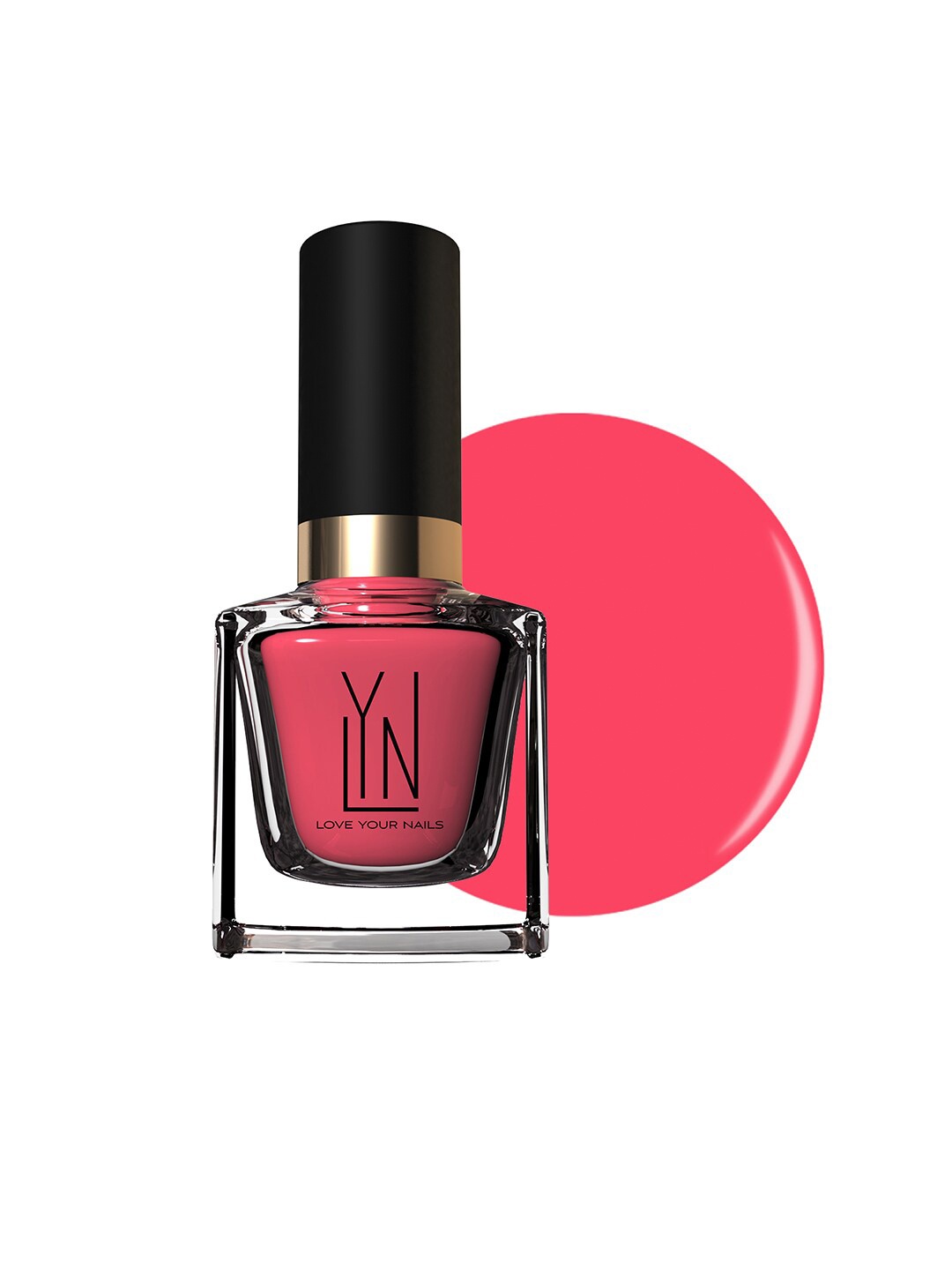 

LYN LIVE YOUR NOW Pink Positive Long Lasting Nail Polish