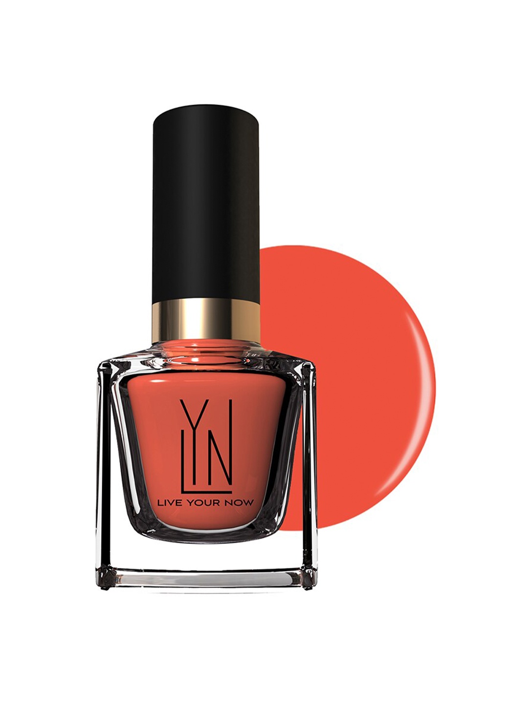 

LYN LIVE YOUR NOW Fast Dry Non Toxic Nail Polish - Pumpkin Up The Volume, Red