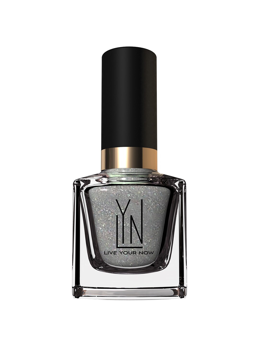 

LYN LIVE YOUR NOW Long Lasting Glossy Nail Polish - Silver Spoon Me Silver
