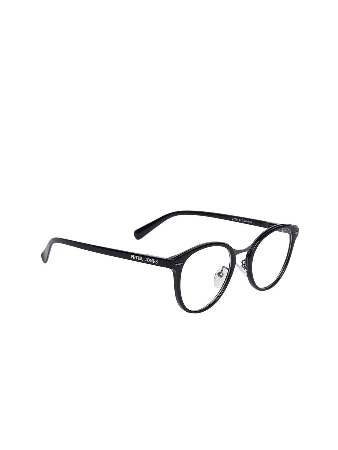 

Peter Jones Eyewear Unisex Transparent Full Rim Blue Light Blocking Square Frames