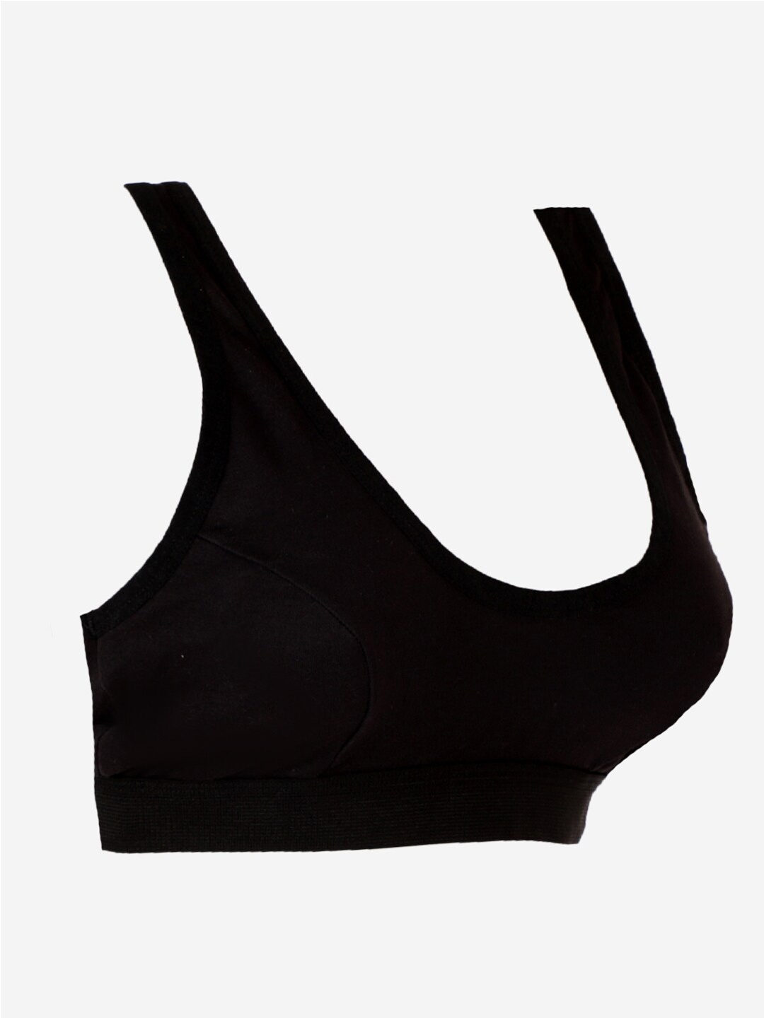 

YK Girls Black non wired non padded Beginners Bra- YKSB10C315B