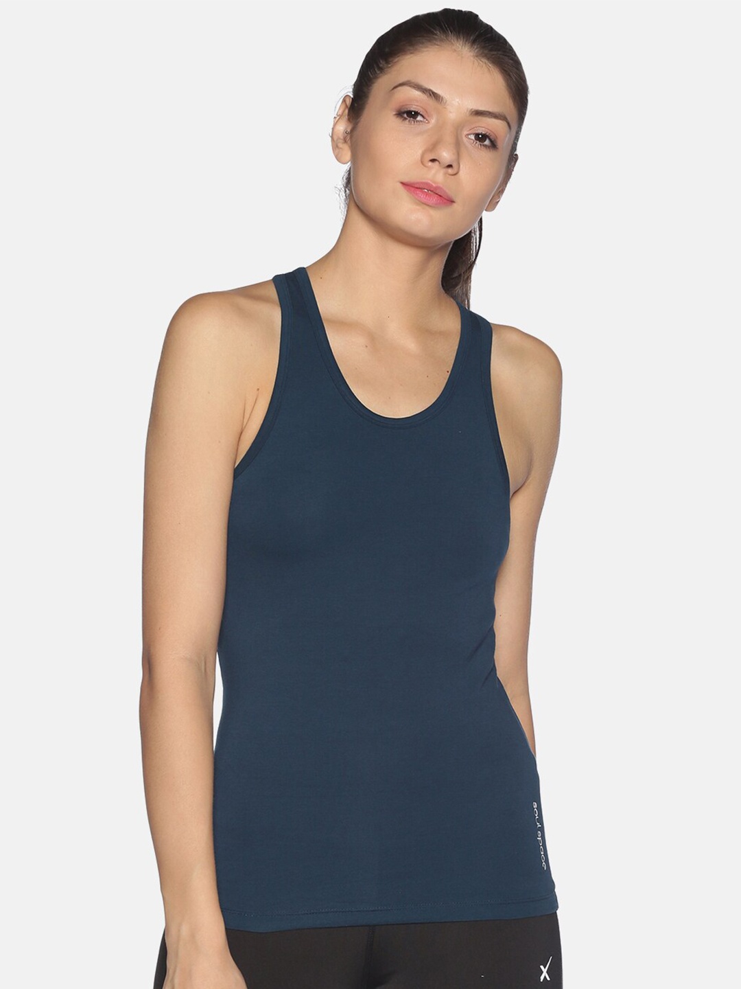 

Soul Space Navy Blue Tank Top