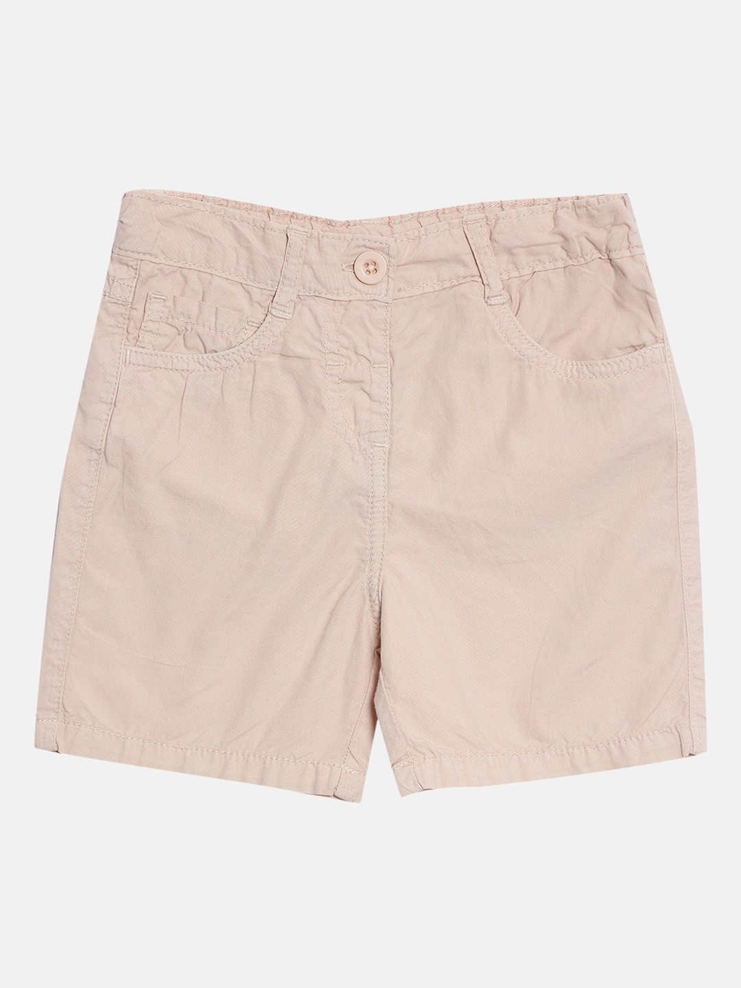 

Aomi Girls Beige Regular Shorts