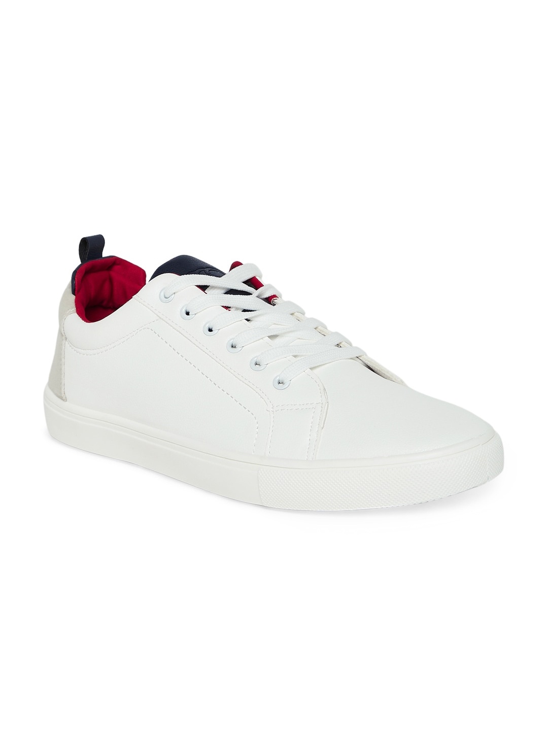 

Ajile by Pantaloons Men White Printed PU Sneakers