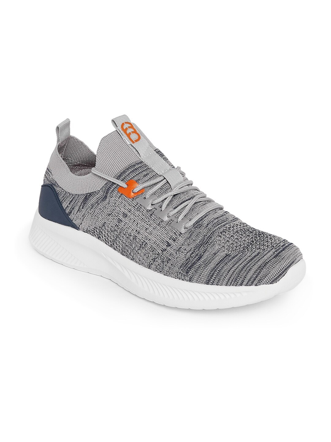

Ajile by Pantaloons Men Grey Textile Running Non-Marking Shoes