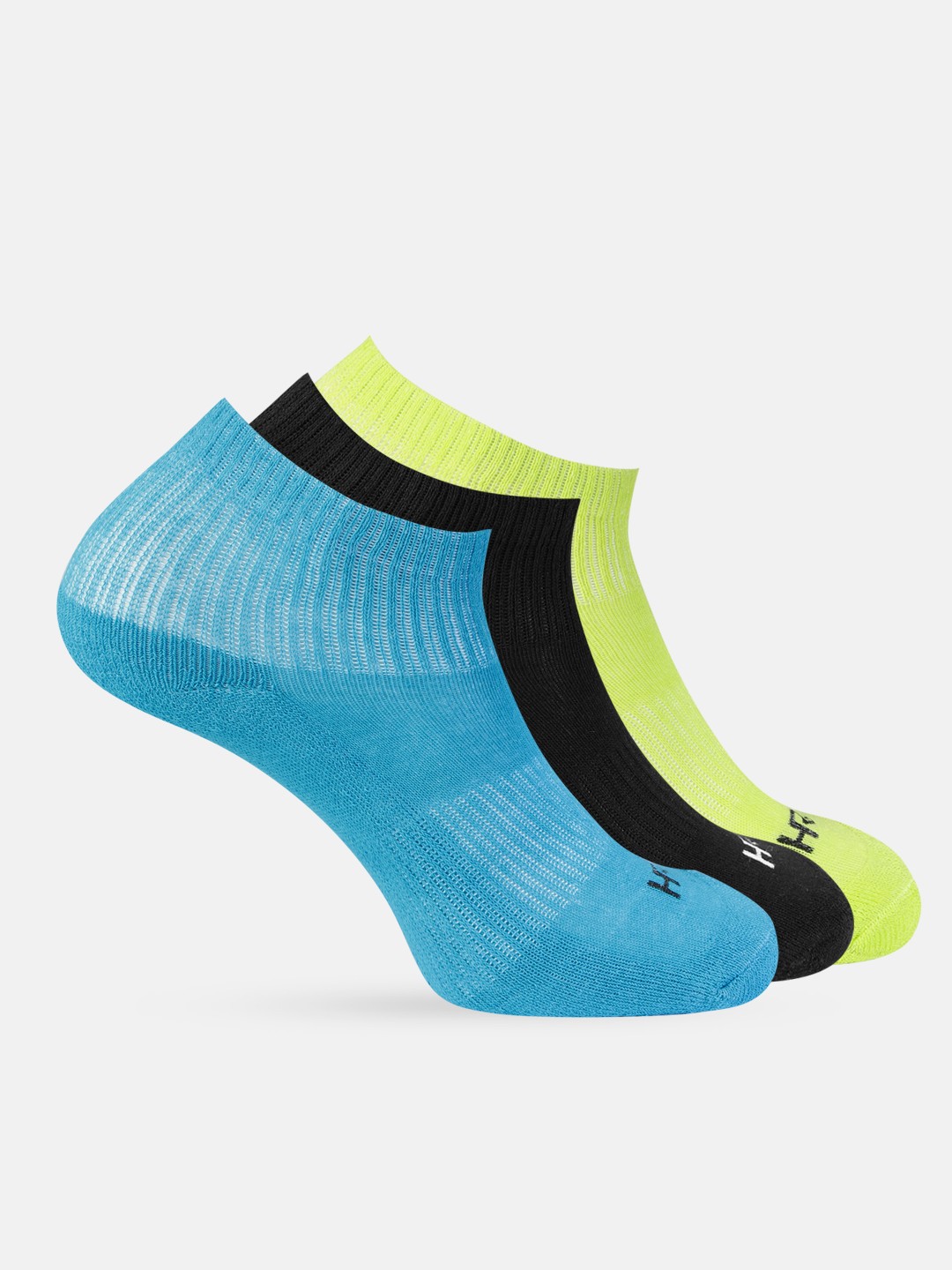 

HRX by Hrithik Roshan Boys Pack of 3 Assorted Ankle Length Socks