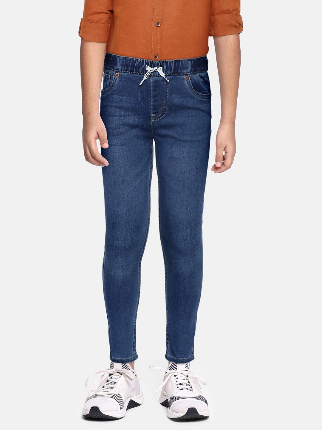 

Levis Boys Blue Skinny Fit Stretchable Jeans