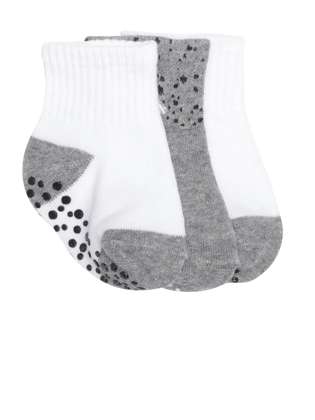 

Jordan Unisex Kids Pack of 3 Quarter Socks, Multi