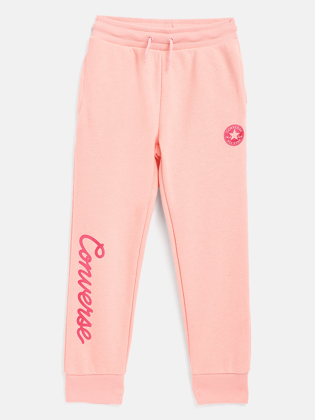 

Converse Metallic Script Logo Joggers Track Pants, Pink