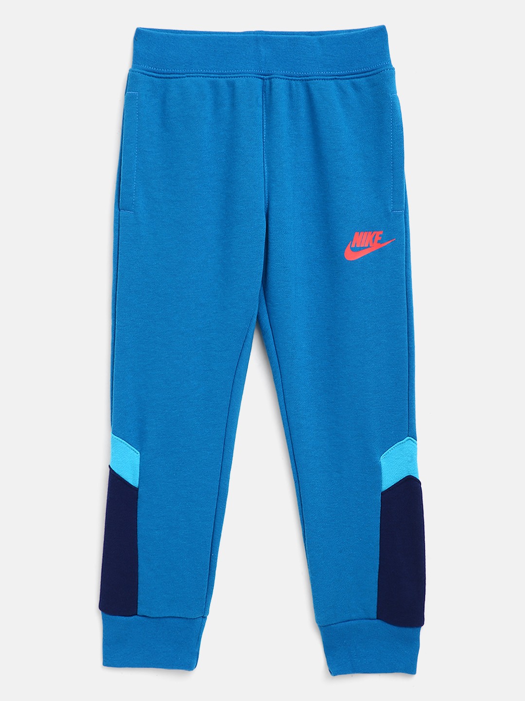 

Nike Boys Blue Colourblocked Futura Bolt Joggers