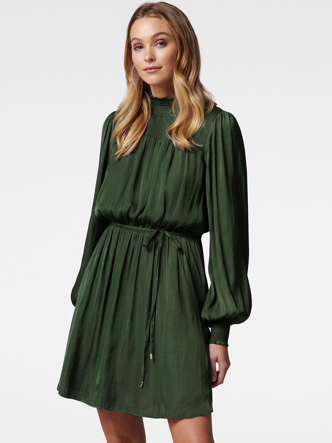 

Forever New Women Green Fit & Flare Dress