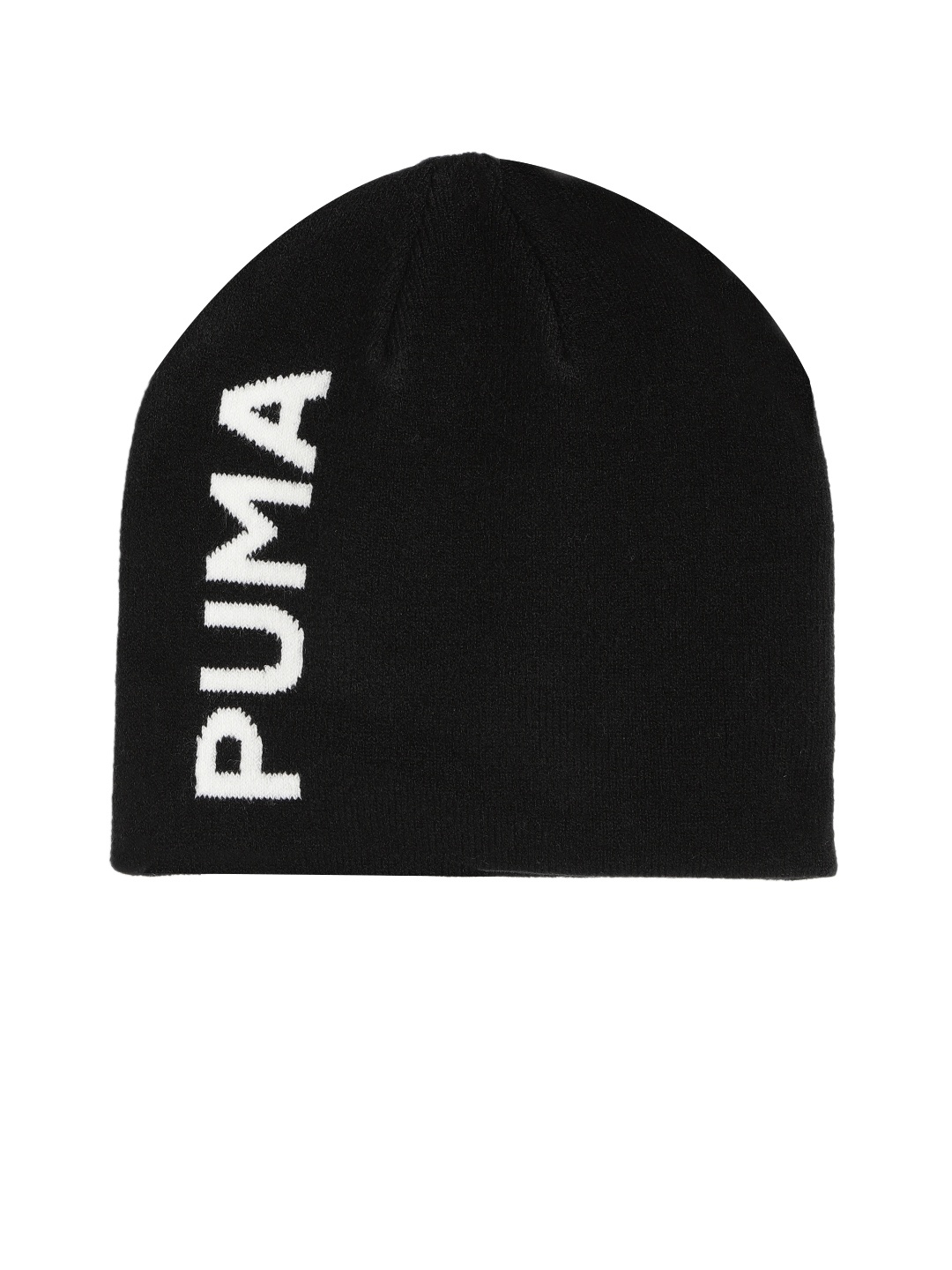 

Puma Unisex Black Essential Classic Cuffless Self Design Beanie