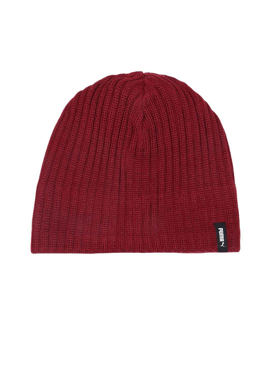 

Puma Unisex Red Slouchy Cuffless Beanie
