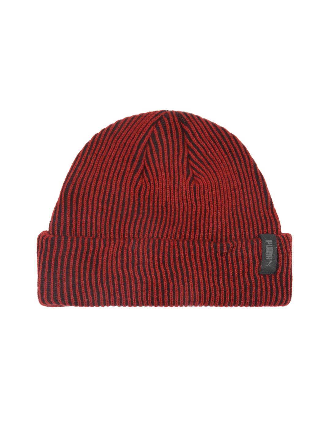 

Puma Unisex Red & Black Prime Rib Fisherman Beanie