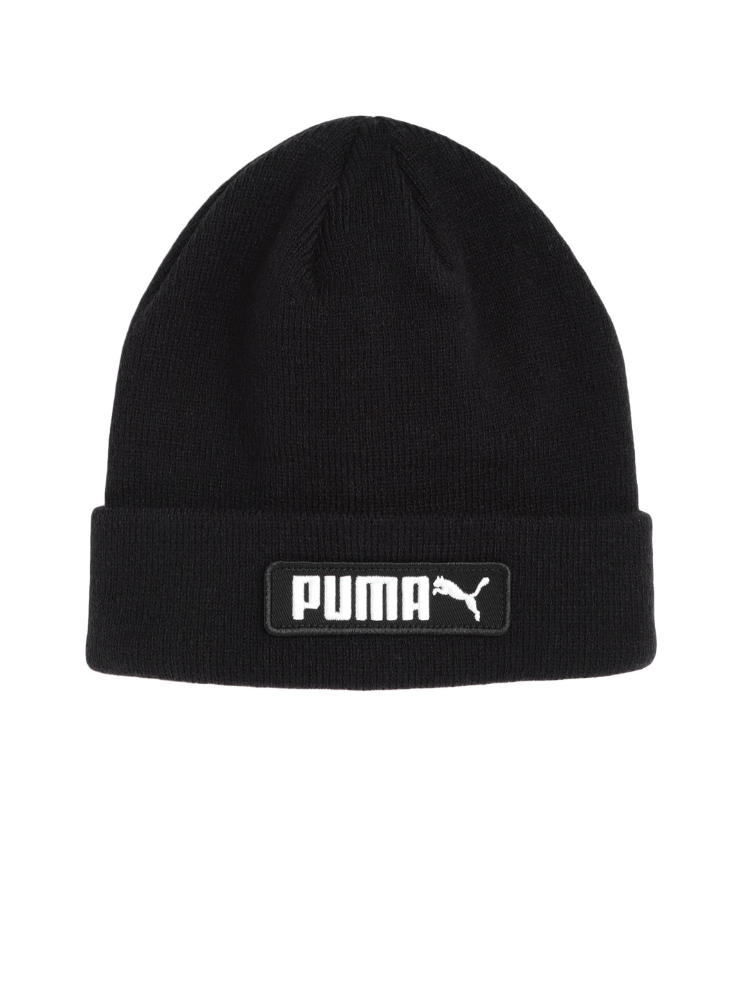 

PUMA Unisex Black Classic Cuff Beanie